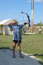 young archer  photo by Donna Lesage